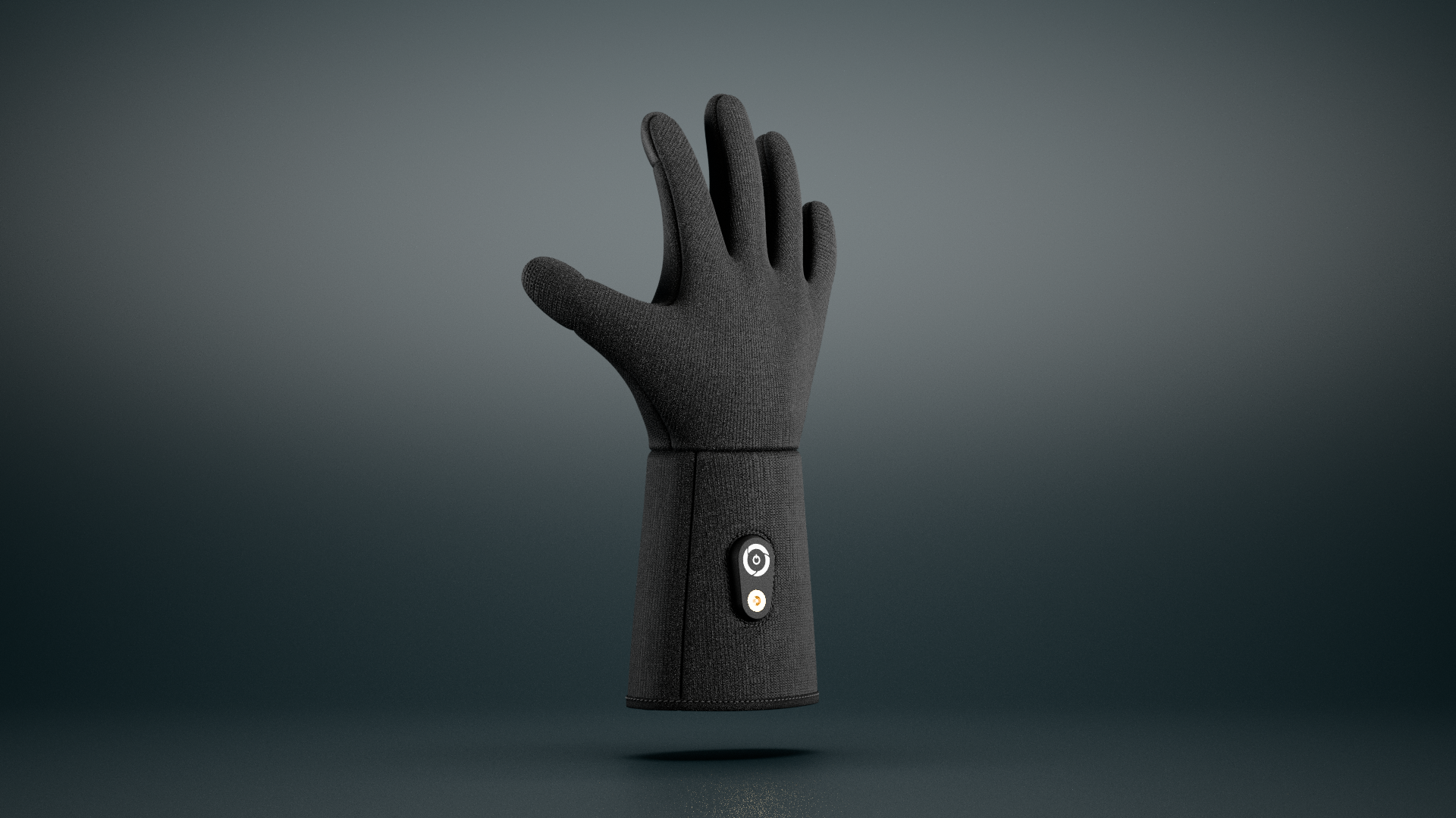 Velucaa heated glove front view